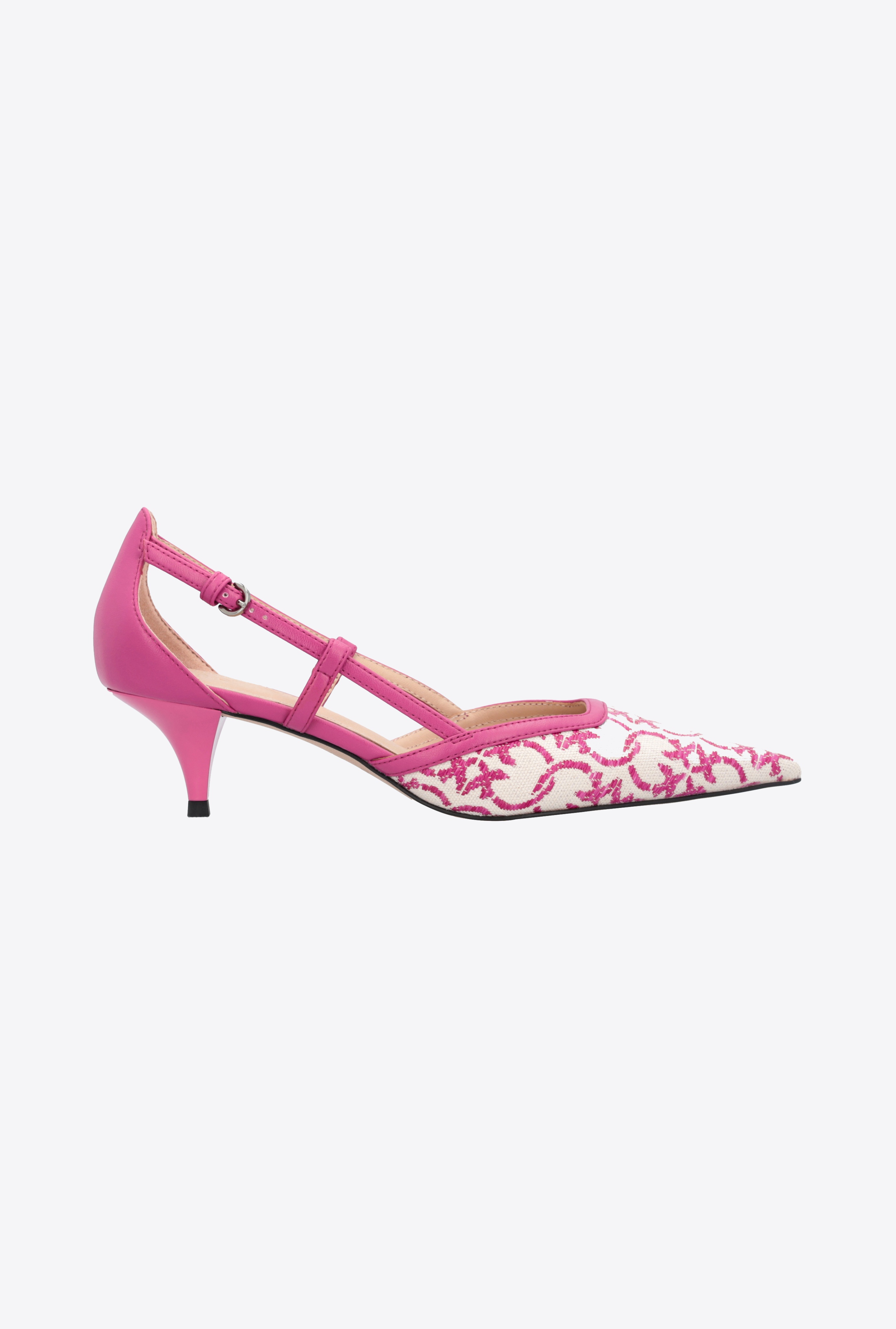 MONOGRAM JACQUARD PUMPS - 1