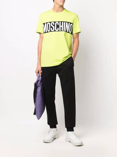 Moschino embroidered-logo tracksuit outlook