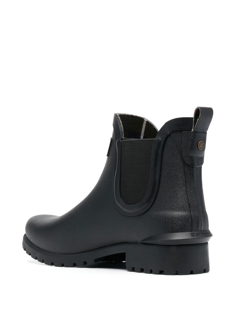 logo-patch ankle boots - 3