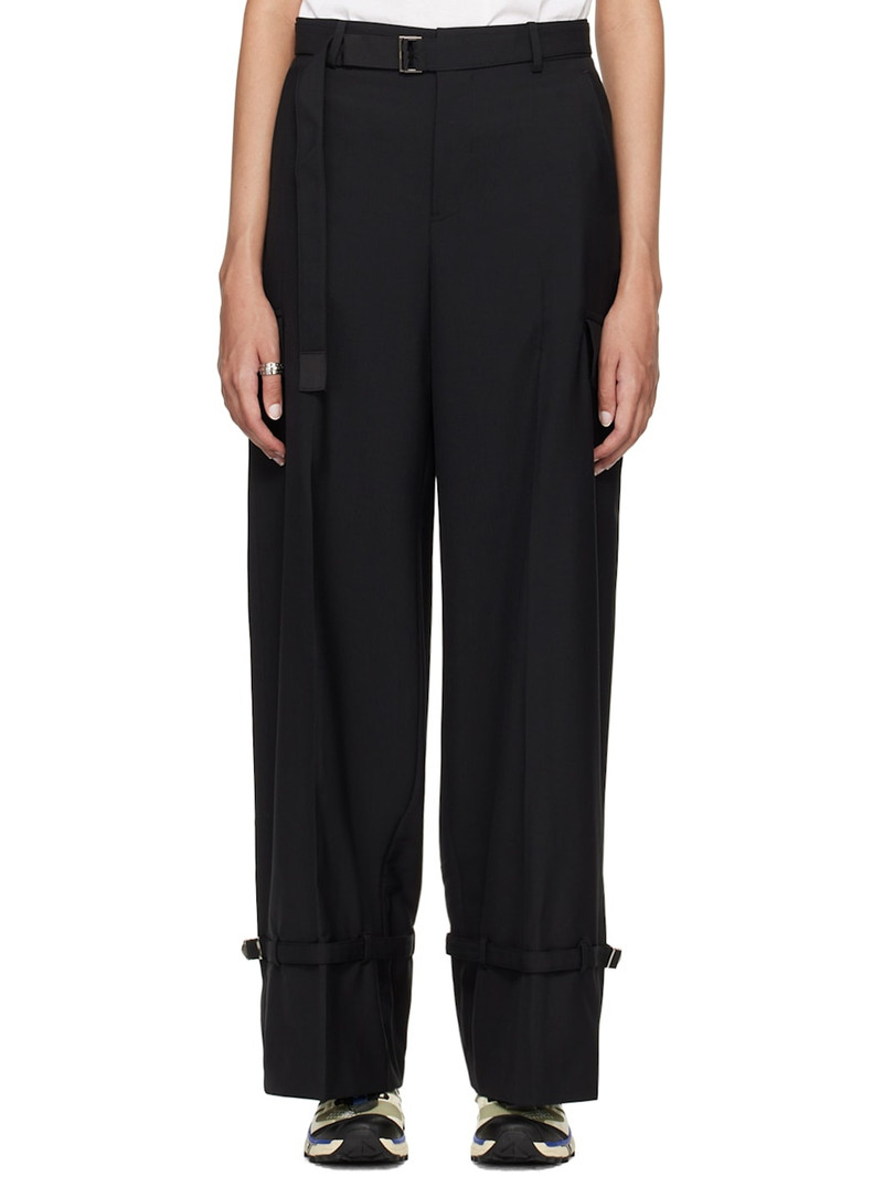 Black Suiting Trousers 1