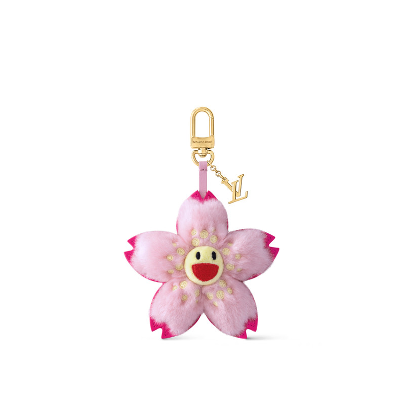 LV x TM Cherry Blossom Bag Charm 1