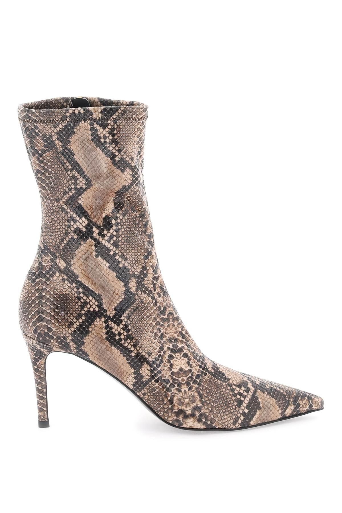 PYTHON PRINT ANKLE BOOTS - 1