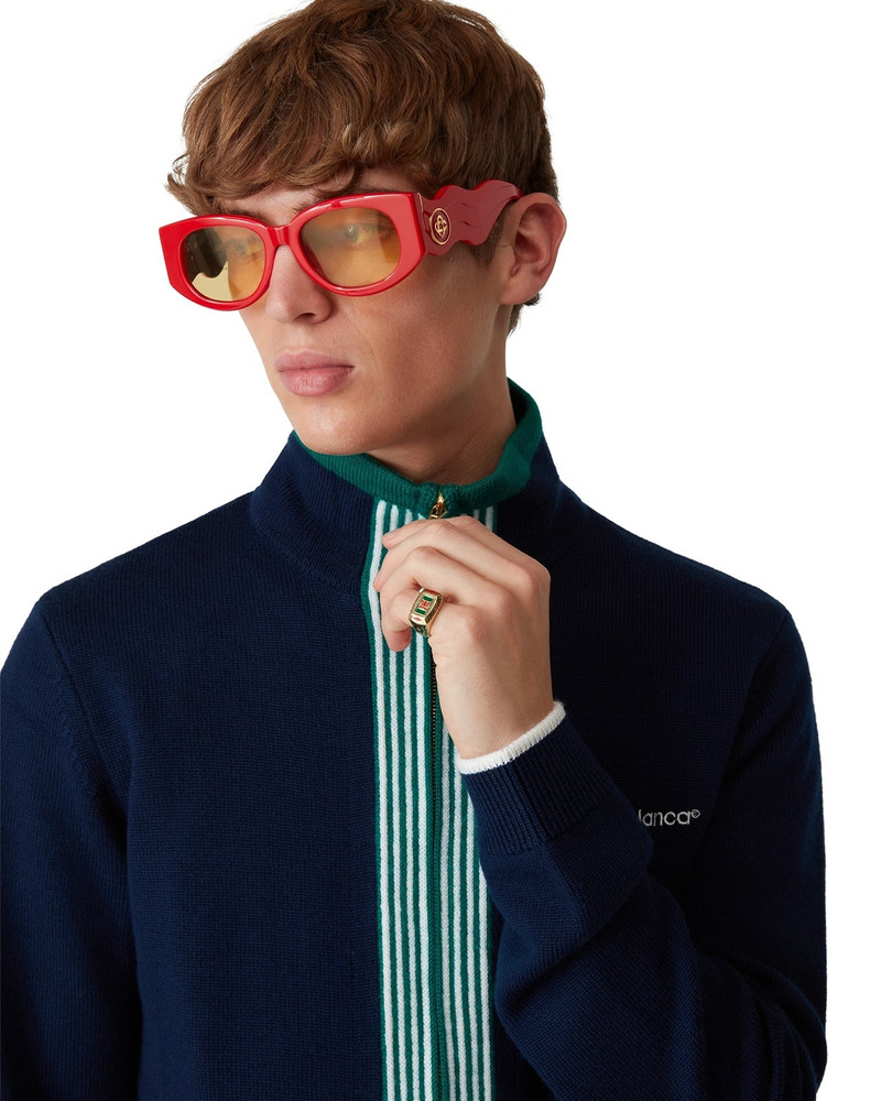 Red The Memphis Sunglasses | Casablanca Paris 5