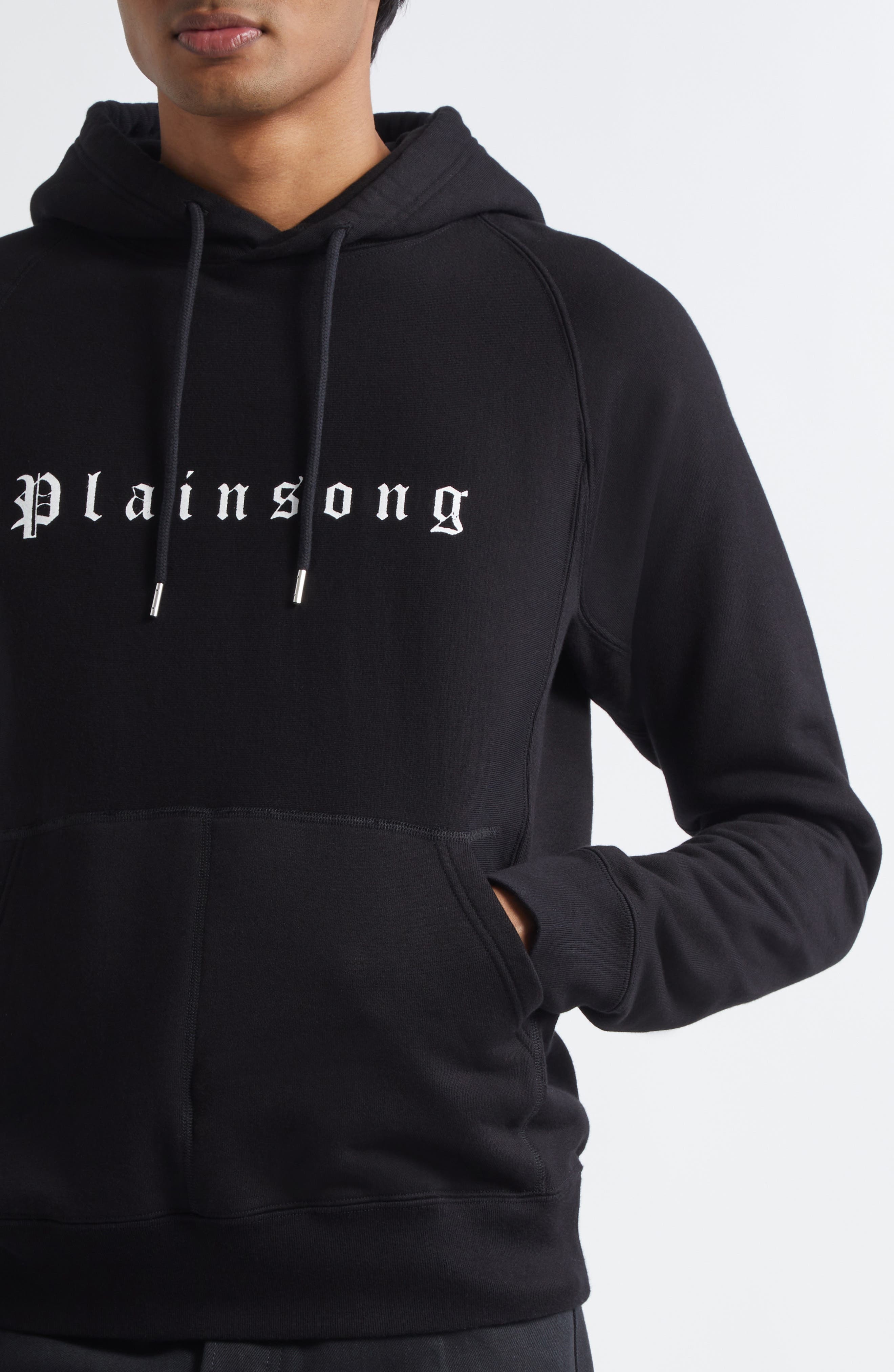 TAKAHIROMIYASHITA TheSoloist. Plainsong Graphic Hoodie in Black at Nordstrom - 4