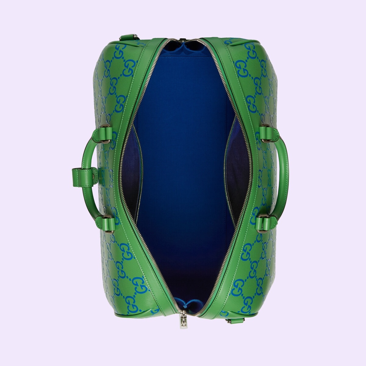 GG embossed duffle bag - 7