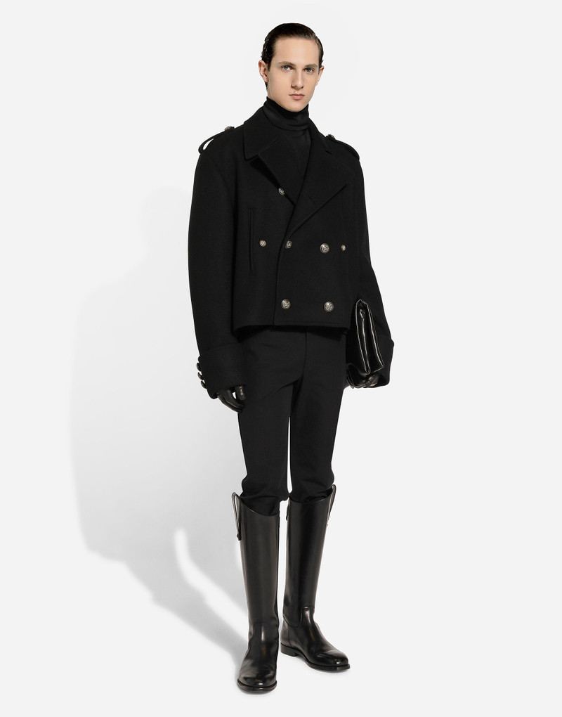 Dolce & Gabbana Short wool military-style coat outlook