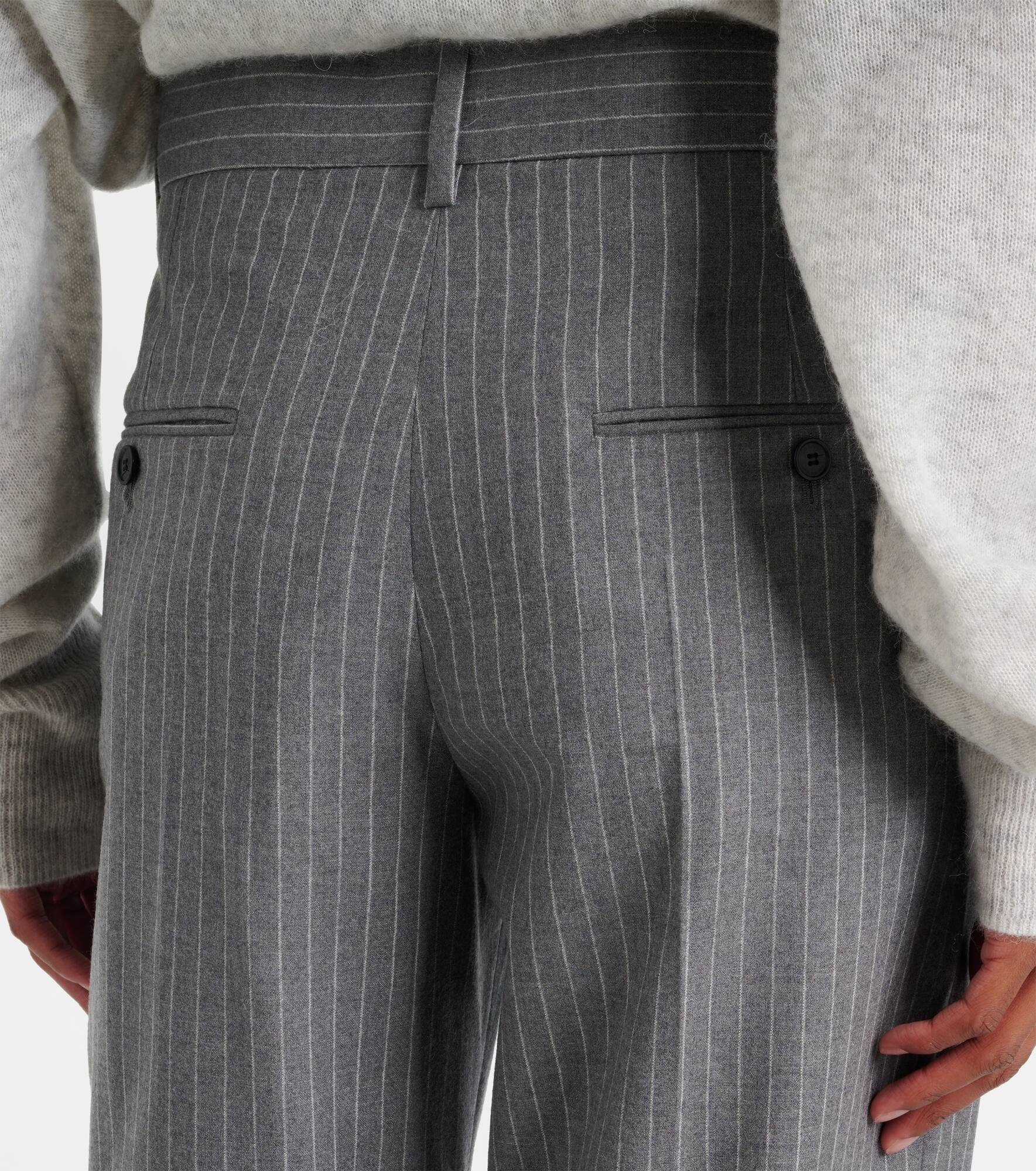 Ritana houndstooth wool tapered pants - 6