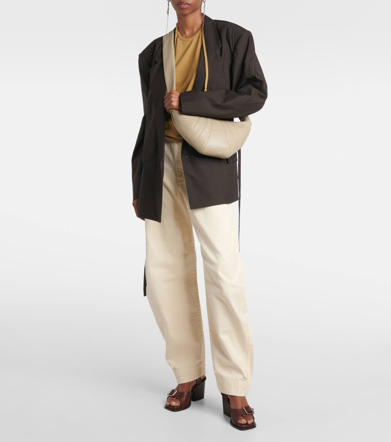 Lemaire Croissant Small leather shoulder bag outlook