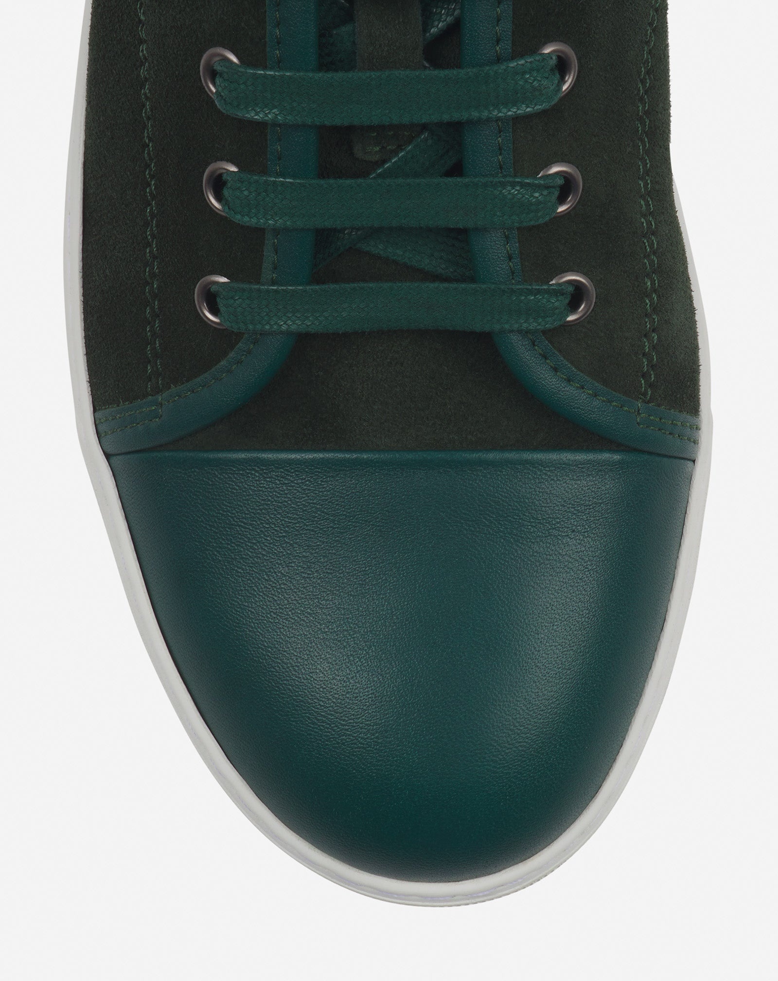 DBB1 LEATHER AND SUEDE SNEAKERS - 5