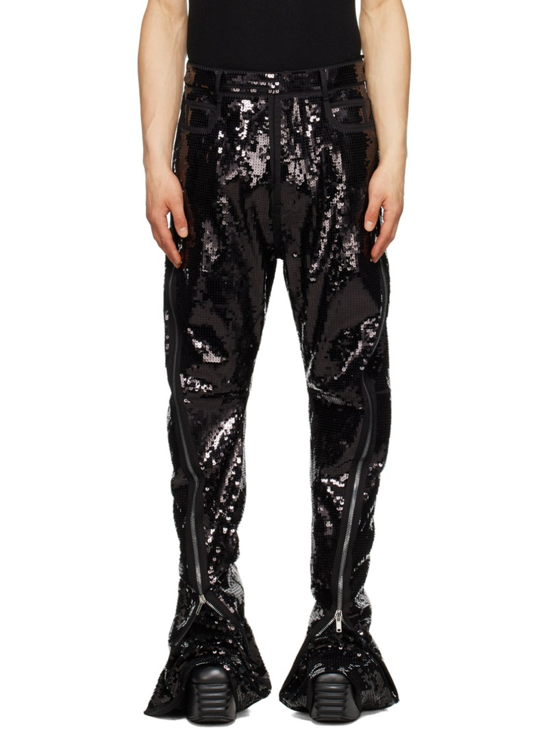Black Bolan Banana Trousers 1