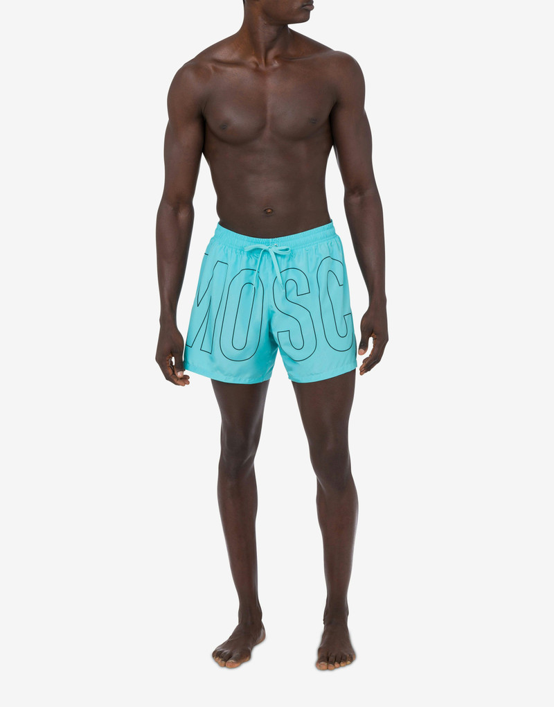 Moschino SWIM BOXER RUBBER LOGO outlook
