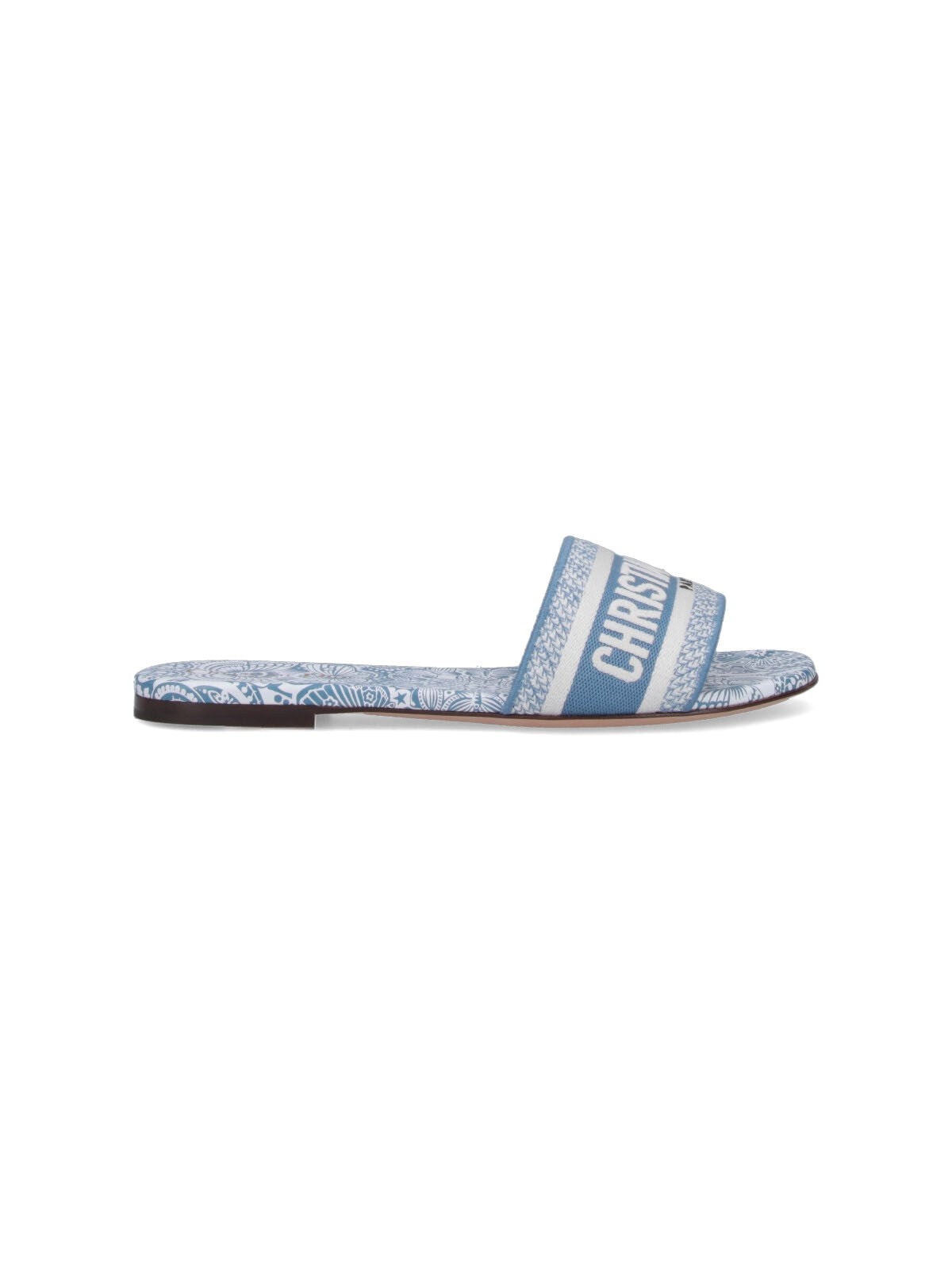 CHRISTIAN DIOR DWAY SLIDES - 1