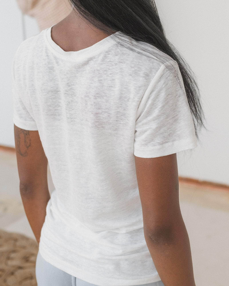 Sevinc Tee Shirt - Linen Jersey 5