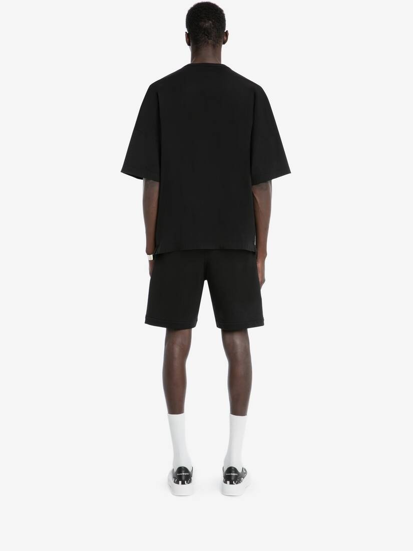 Mcqueen Graffiti T-shirt in Black/white - 4
