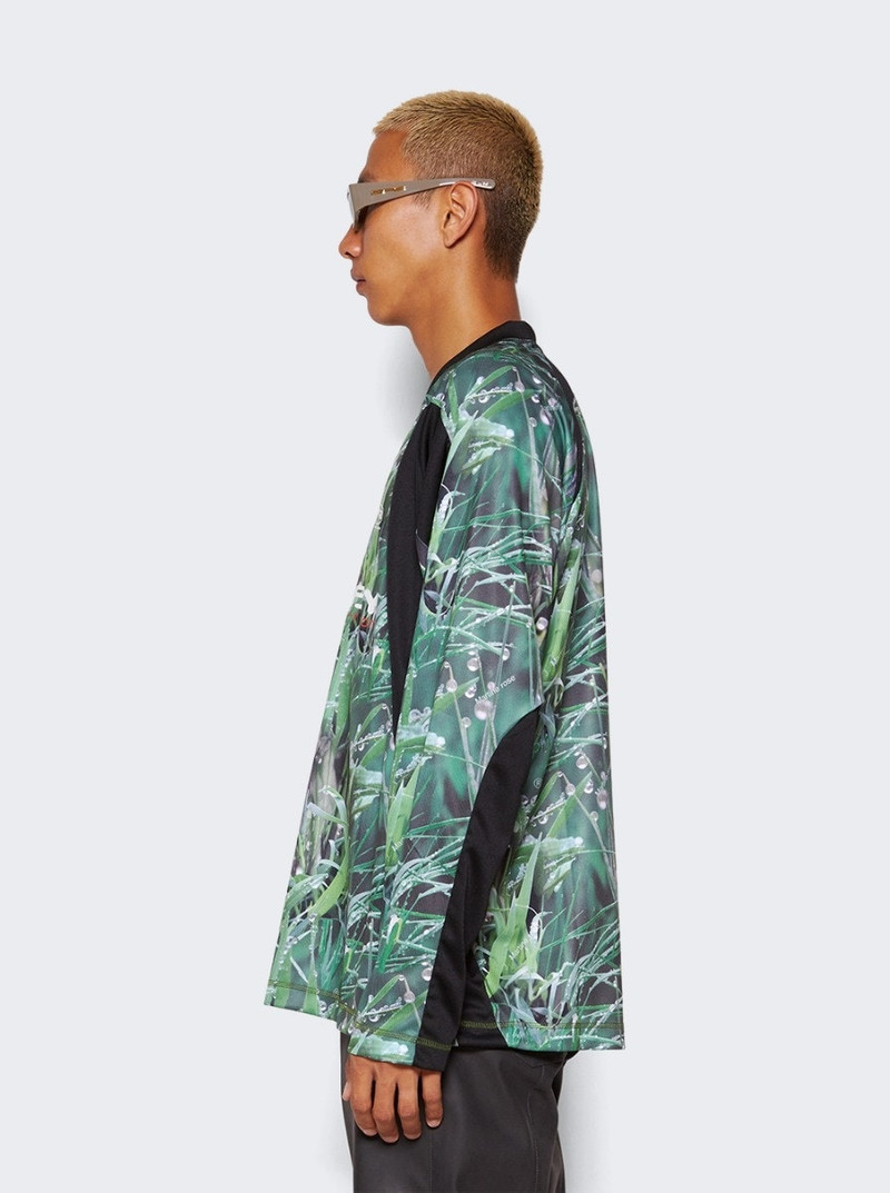 panelled long-sleeved top 4