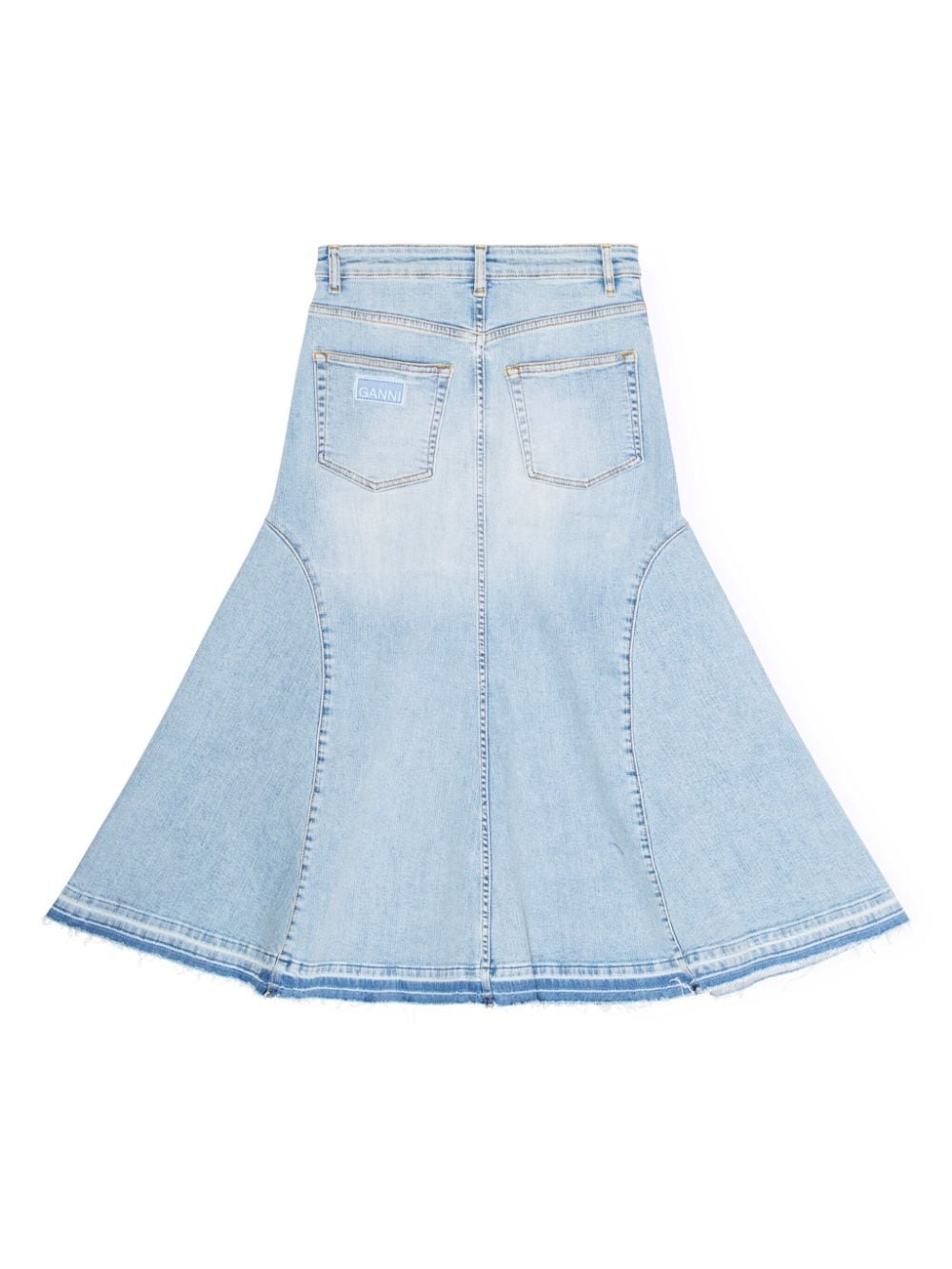 A-line denim skirt - 5