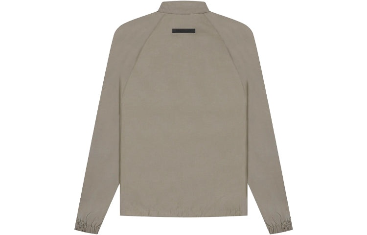 Fear of God Essentials SS21 Half Zip Track Jacket Taupe FOG-SS21-648 - 3