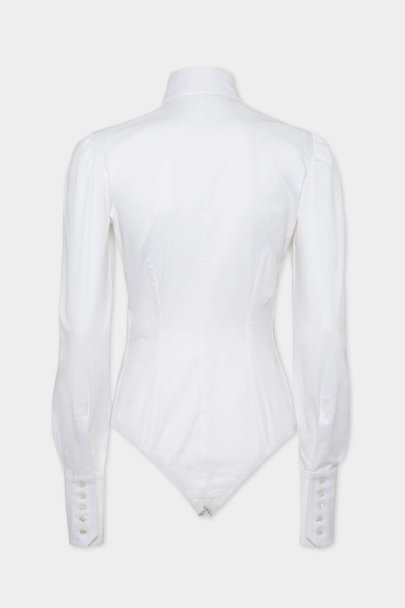 DSQUARED2 SIGNATURE POPLIN BODYSUIT outlook