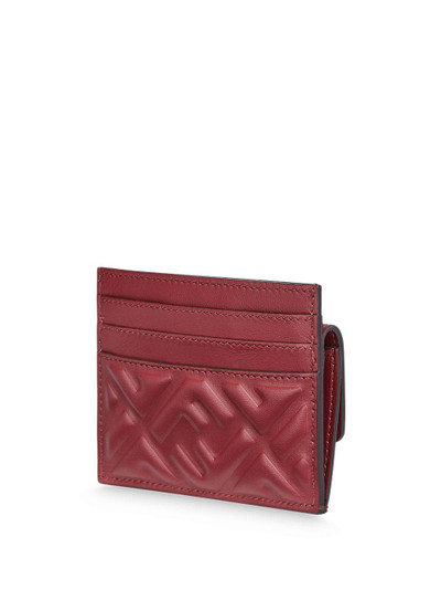 FENDI flat Baguette detail cardholder outlook