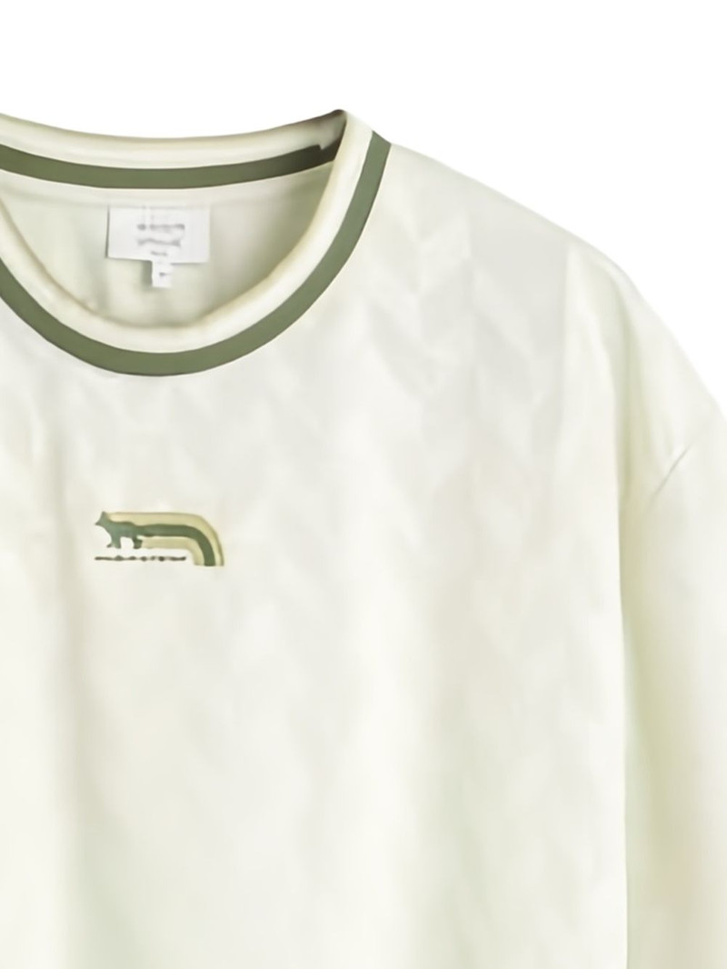 Maison Kitsuné logo-detail crew-neck T-shirt outlook