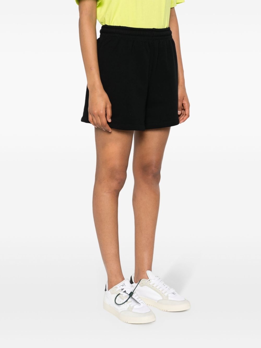 logo-embroidered track shorts - 3