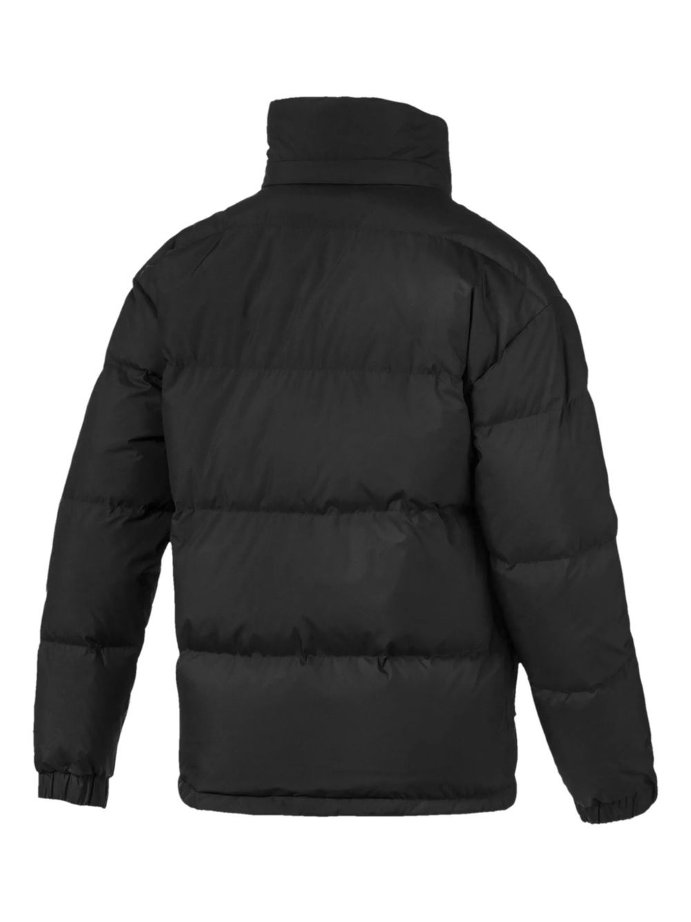 logo quilted puffer jacket - 5