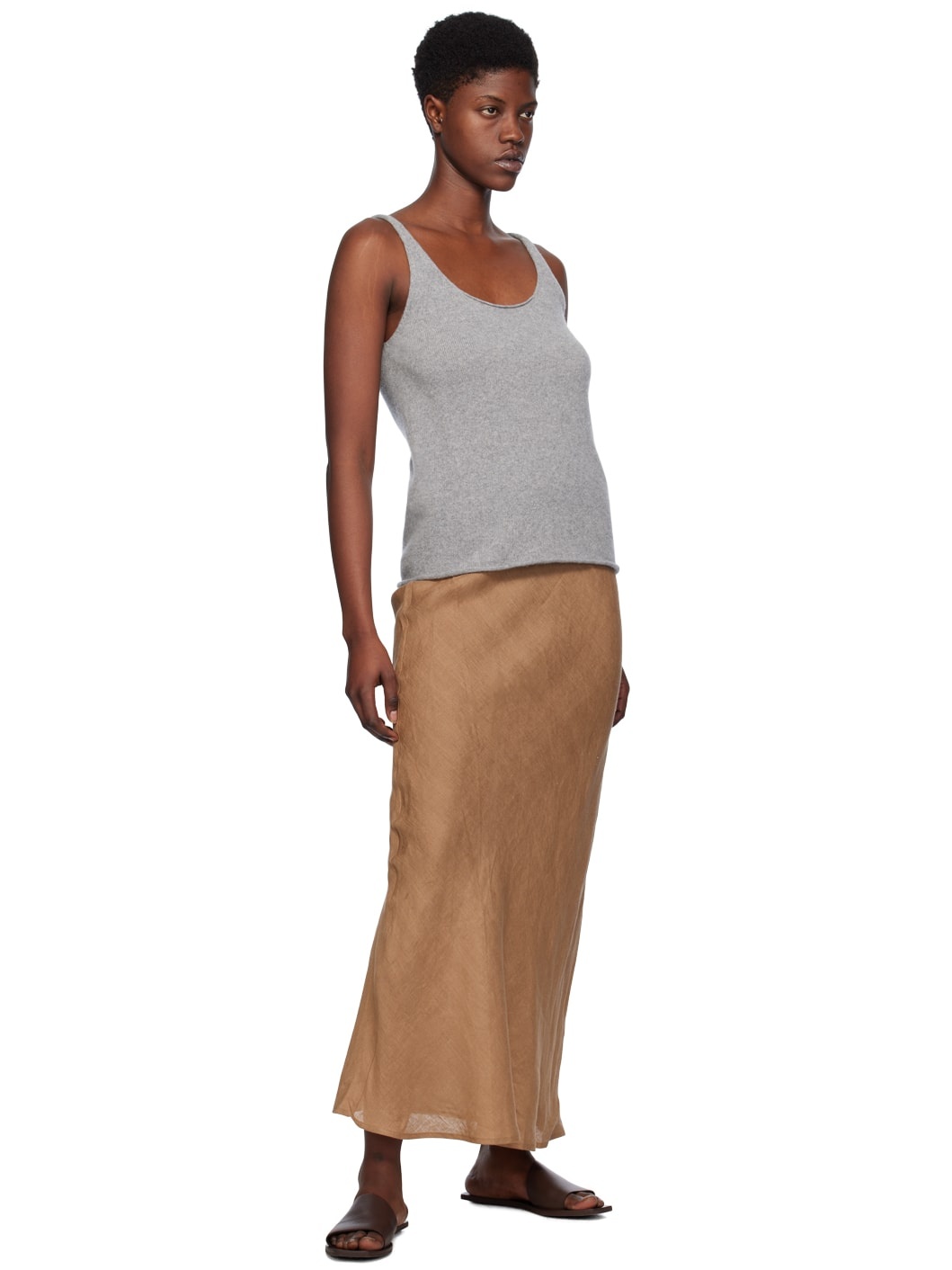 Gray Rim Tank Top - 4