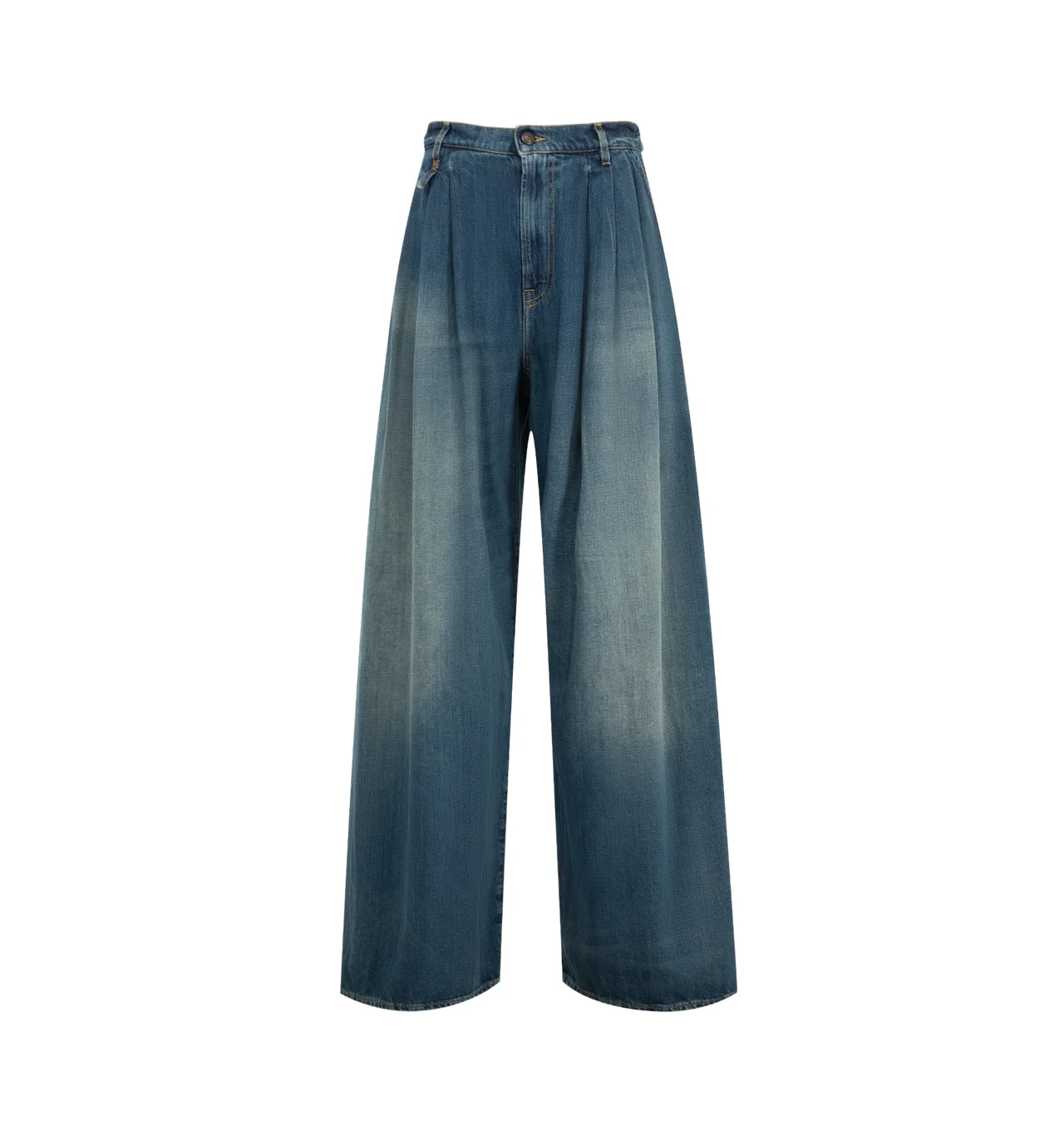 TRIPLE PLEAT JEAN - 1