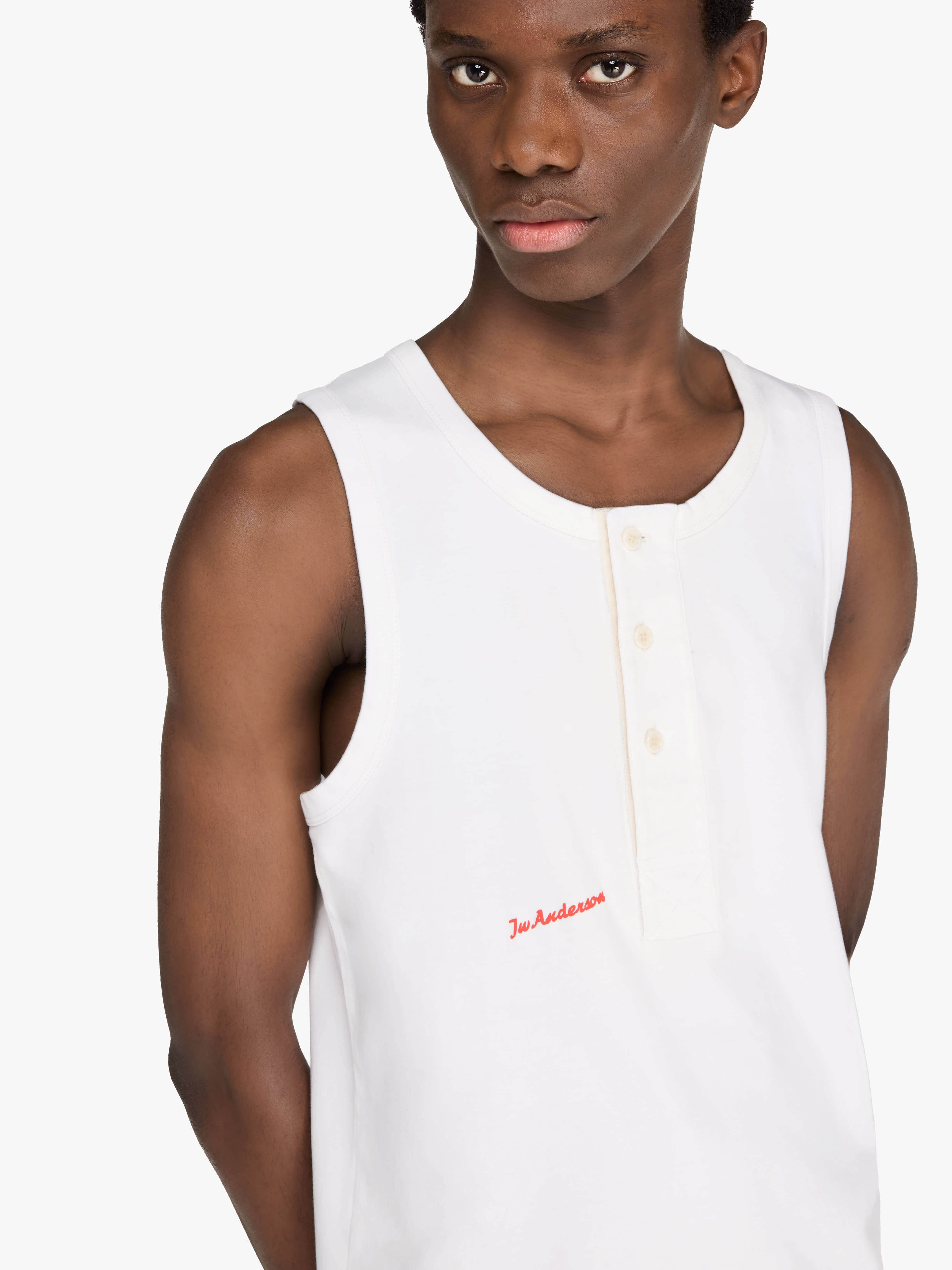 HENLEY WOVEN VEST - 5