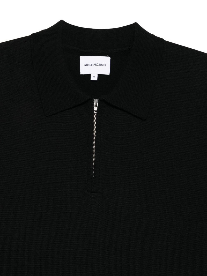 zip-neck polo shirt 3