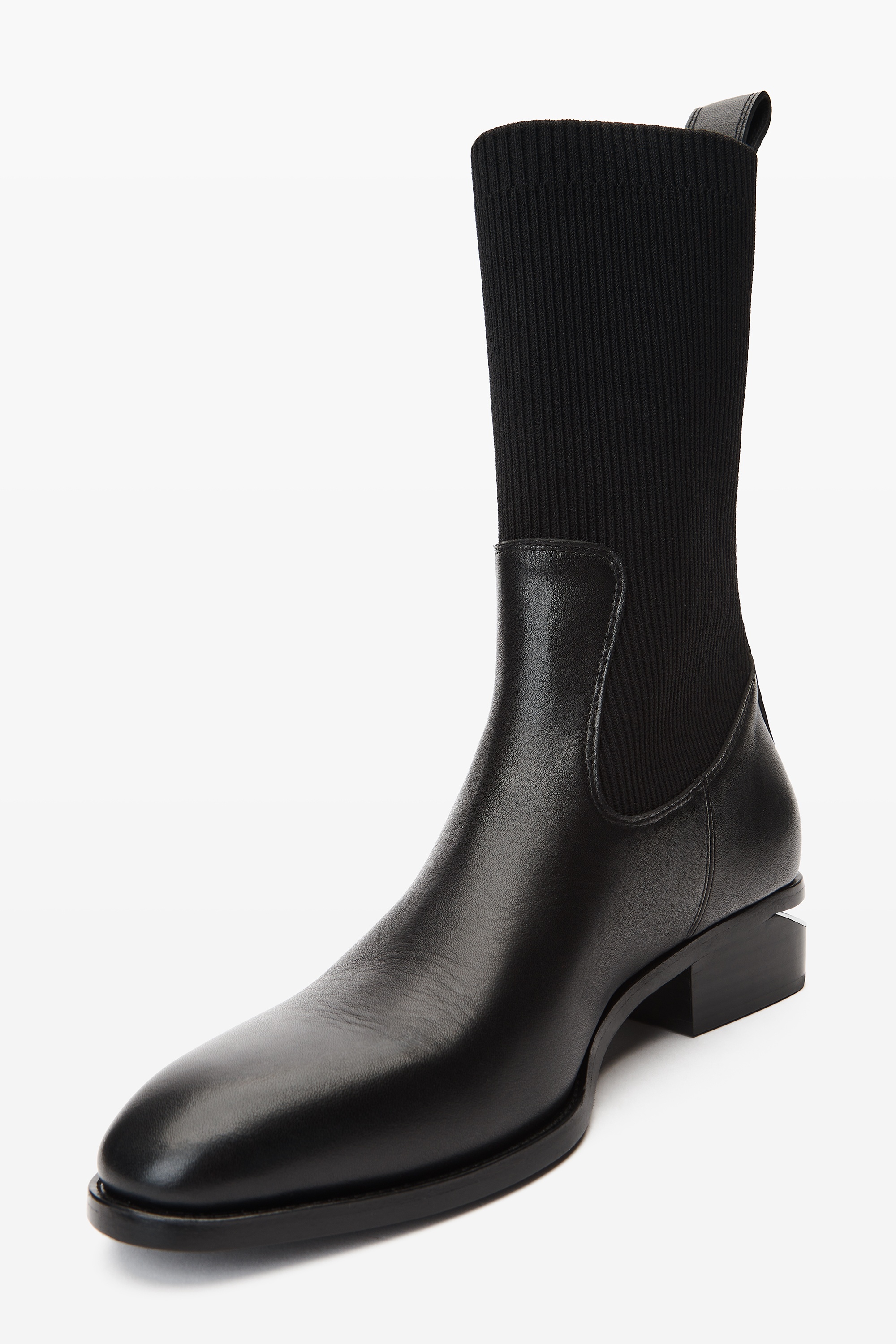 Kane Sock Boot in Leather - 2