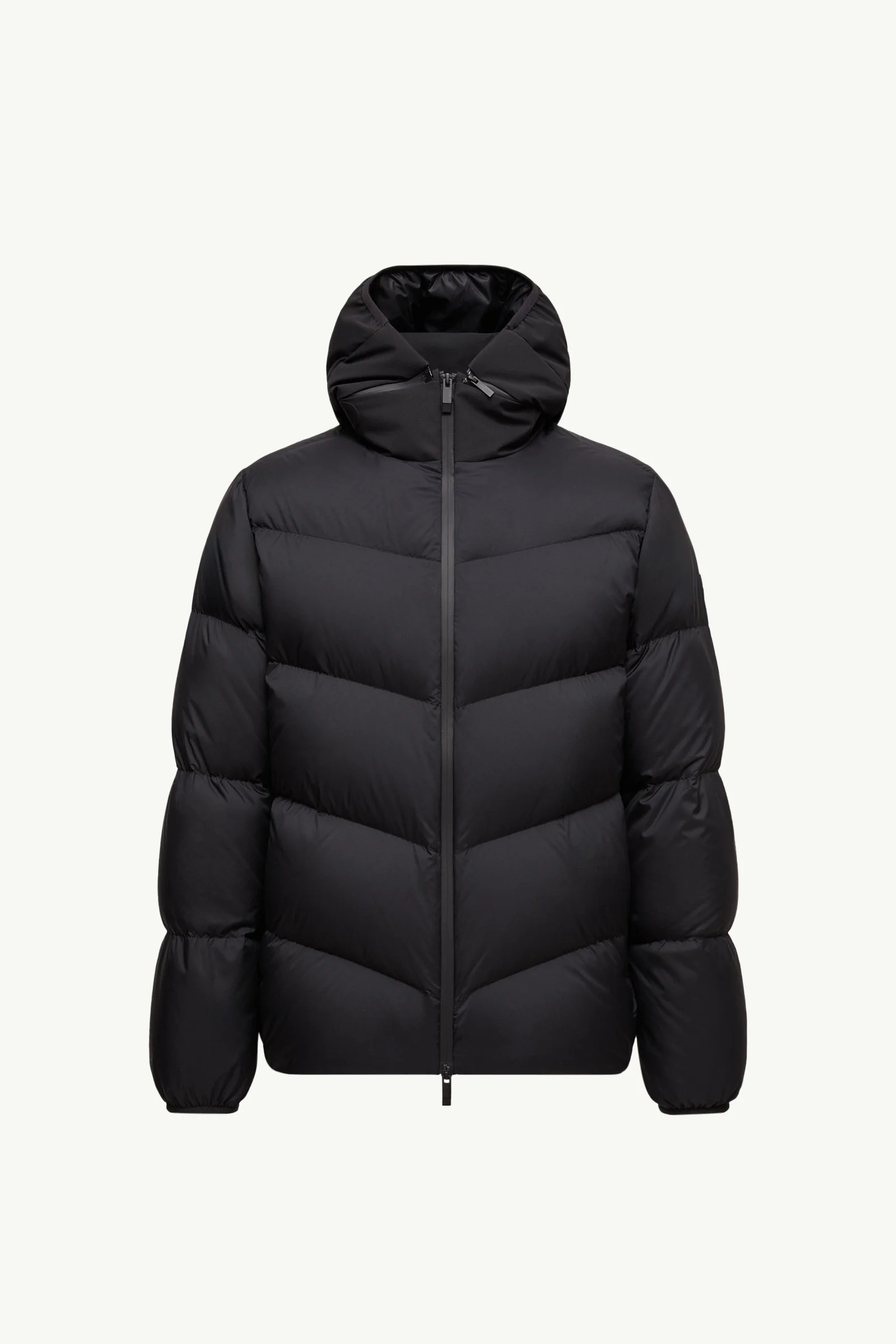 Forez Hooded Short Down Jacket - 1