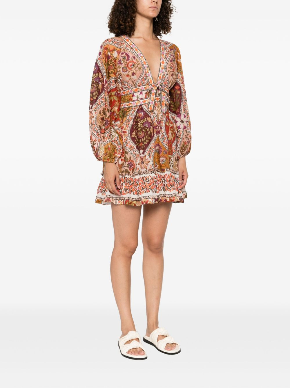 Romantic Nature mini dress - 3