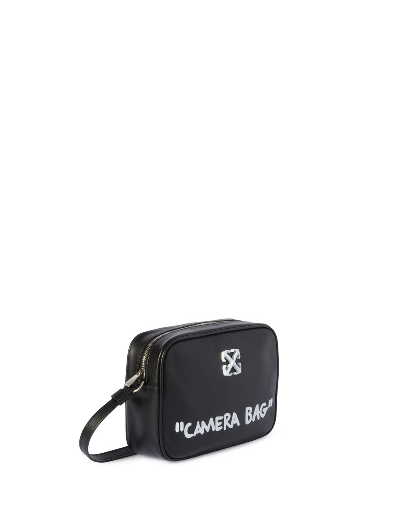 Off-White Black Jitney Quote Camera Bag outlook