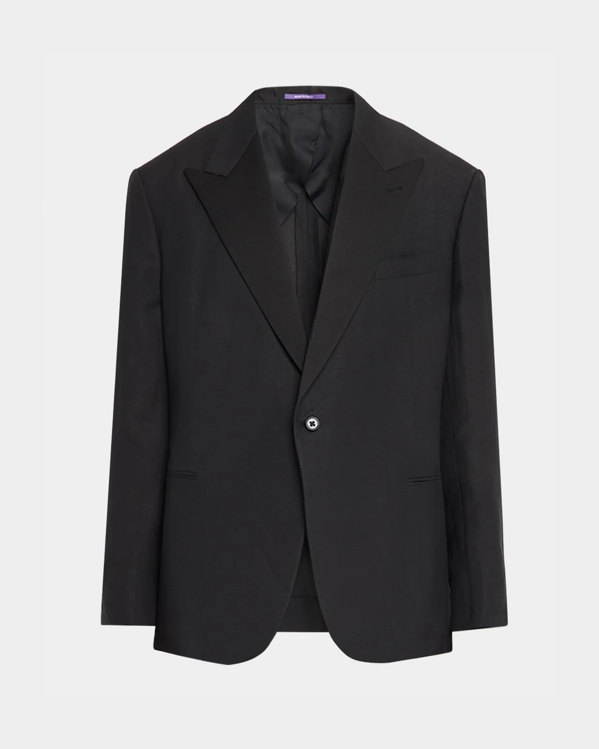 Men's Kent One-Button Peak Lapel Sport Coat - 1