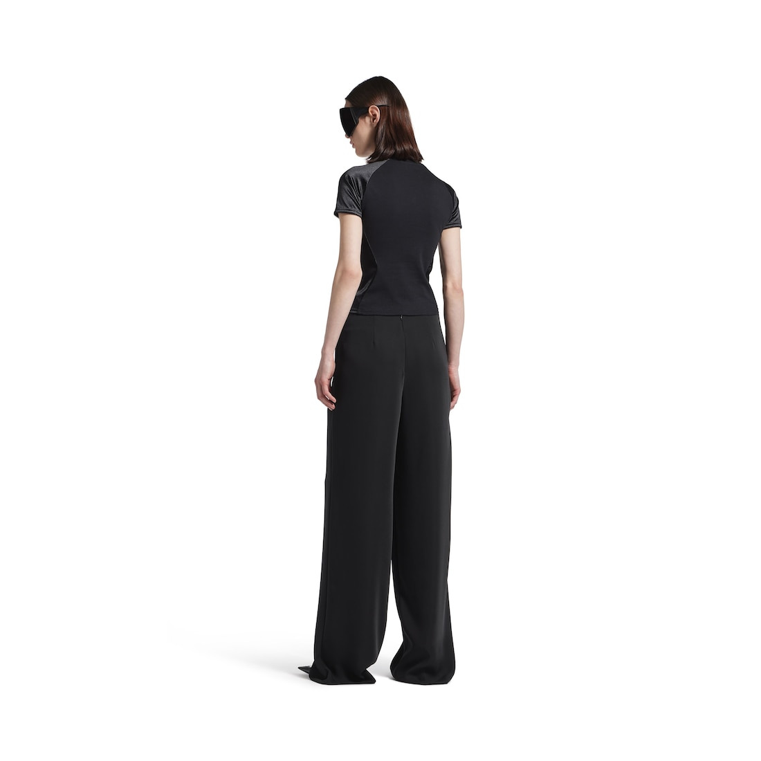 Women's Nano Bb Fitted Top in Black - 4