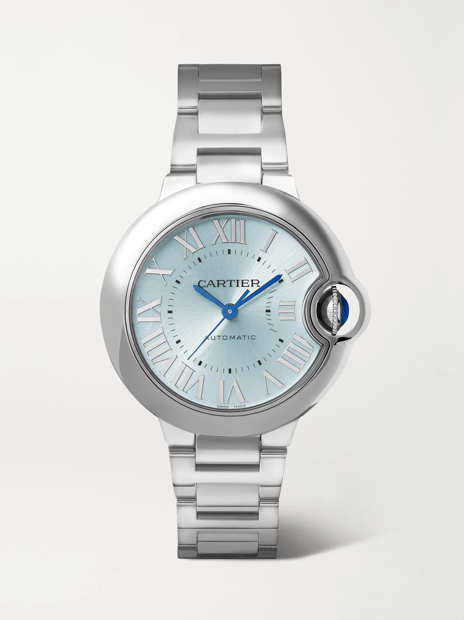 Ballon Bleu de Cartier Automatic 33mm stainless steel watch Silver - 1