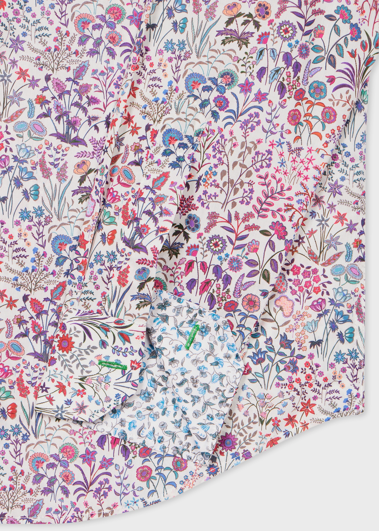Tailored-Fit Multicolour 'Liberty Floral' Print Shirt - 2