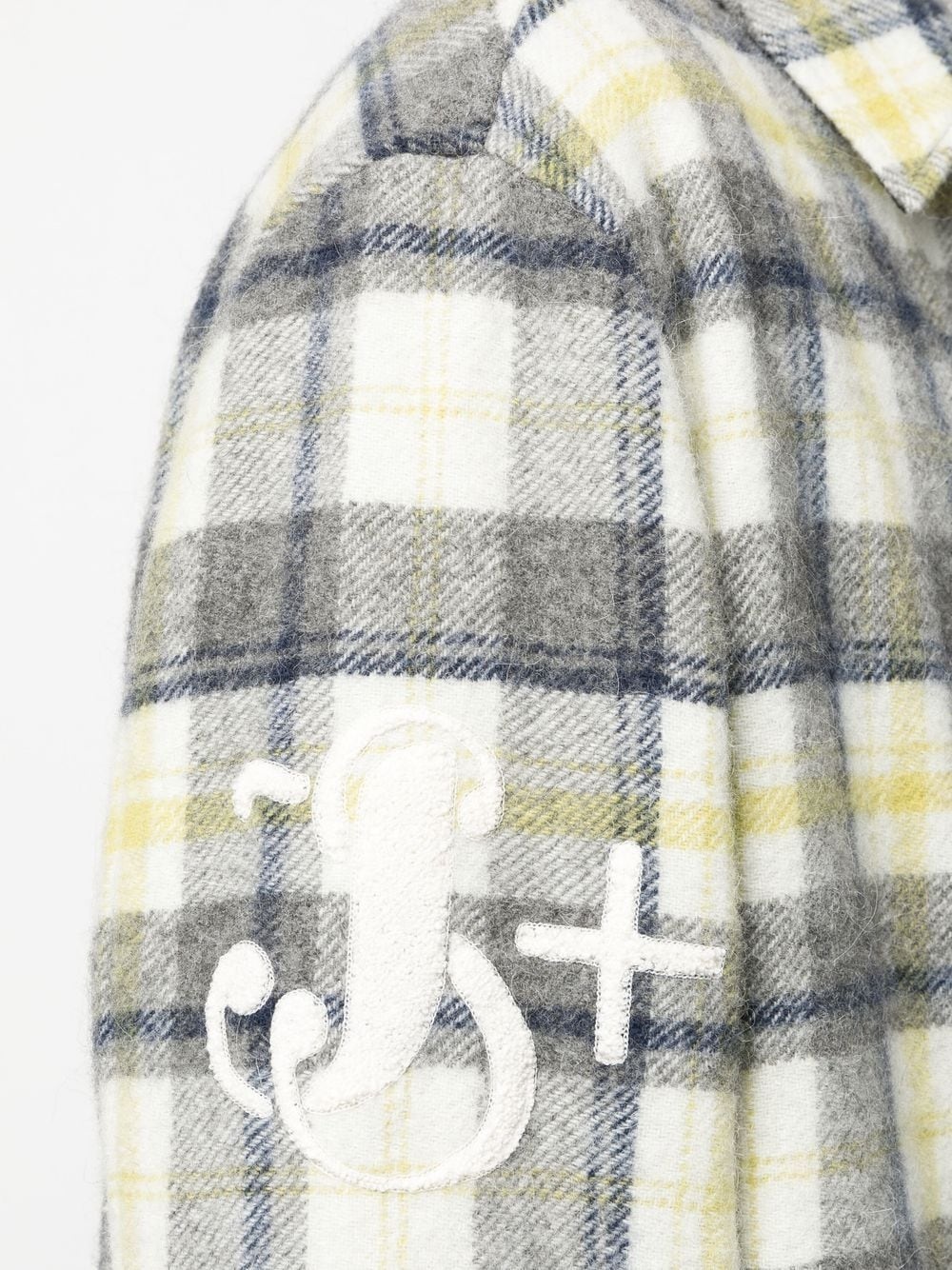checked shirt jacket - 5