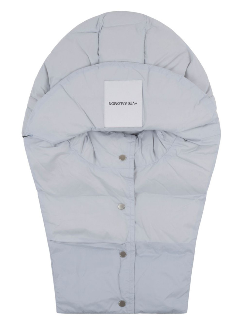 Yves Salomon hooded bib outlook
