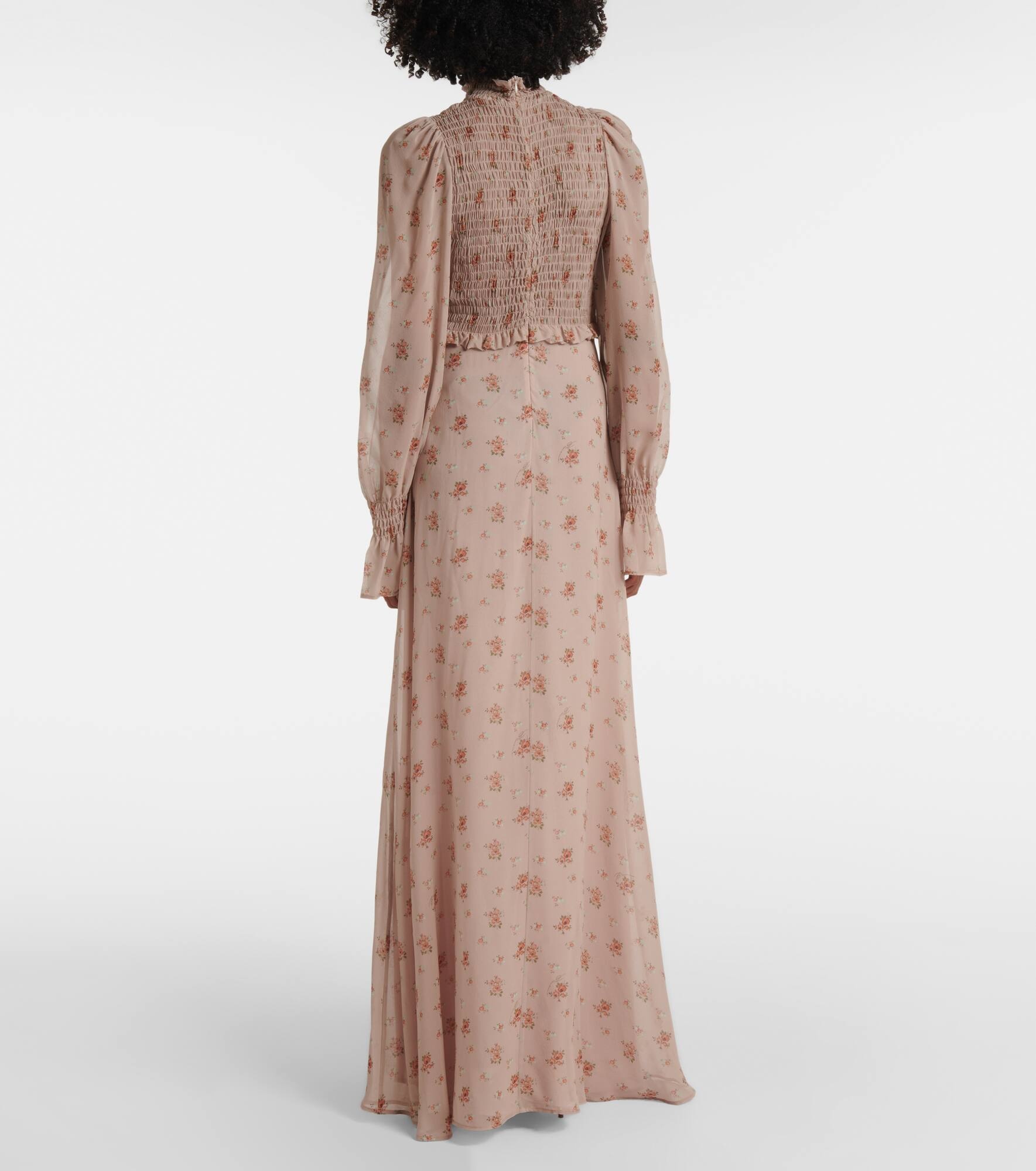 Silk Georgette gown - 3
