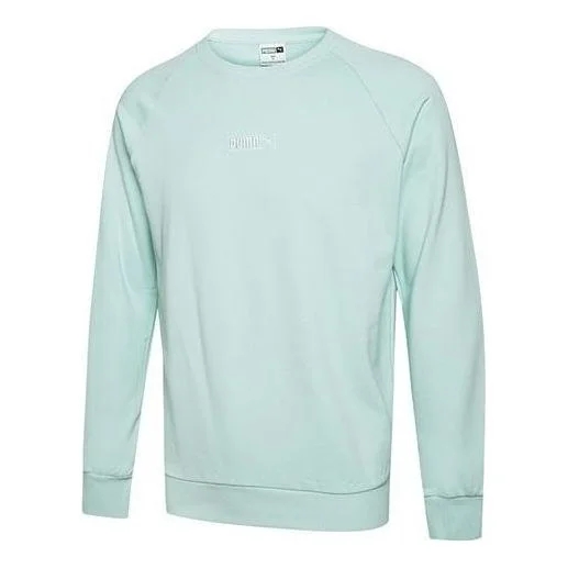 PUMA Street Style Long Sleeves Sweatshirts 'Teal' 597358-42 - 1