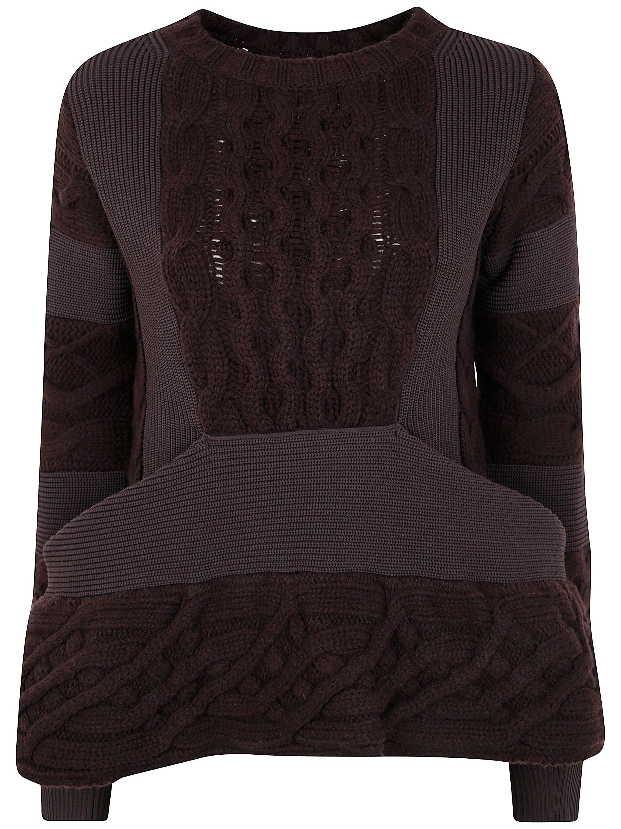 Sacai Women Wool Knit Pullover - 6