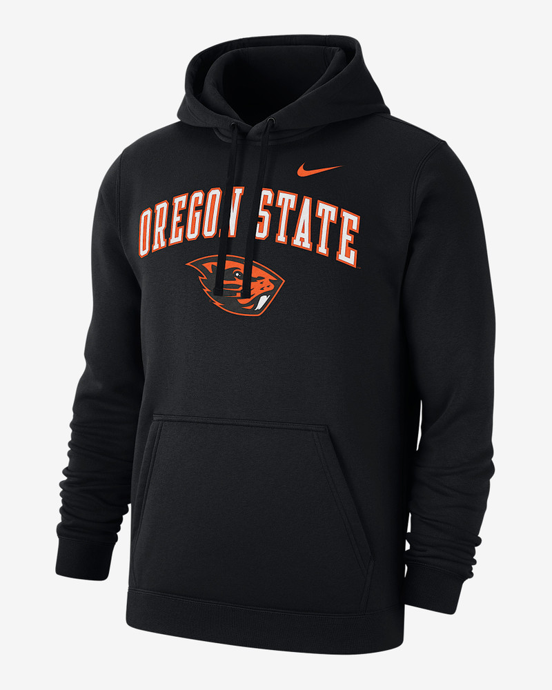 Oregon State Club Men's Nike College Pullover Hoodie 1