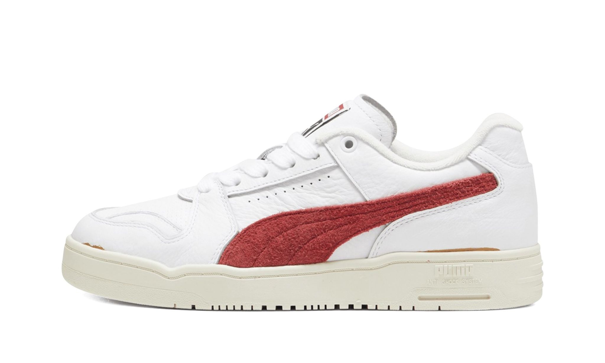 SLIPSTREAM LO NEVERWORN III "PUMA WHITE/CLUB RED/WARM WHITE" - 1