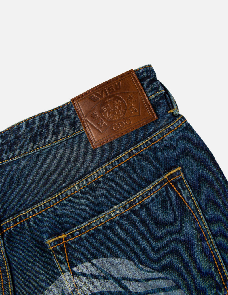 EVISU X GDC Daicock Print Relax Fit Jeans 8
