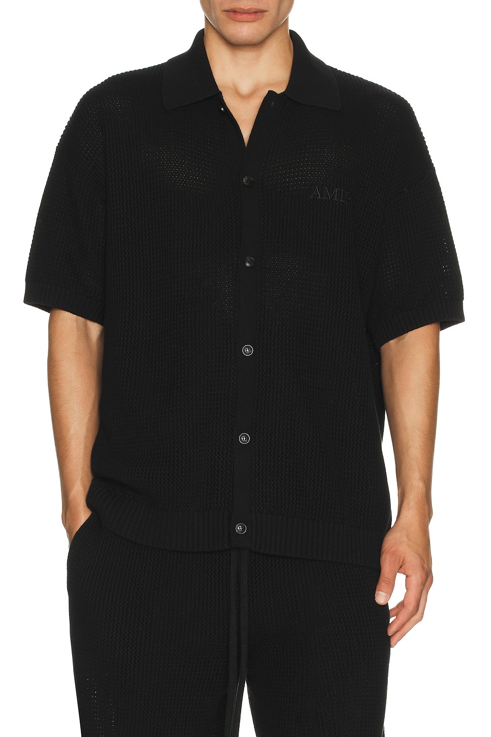 Crochet Mesh Shirt - 4