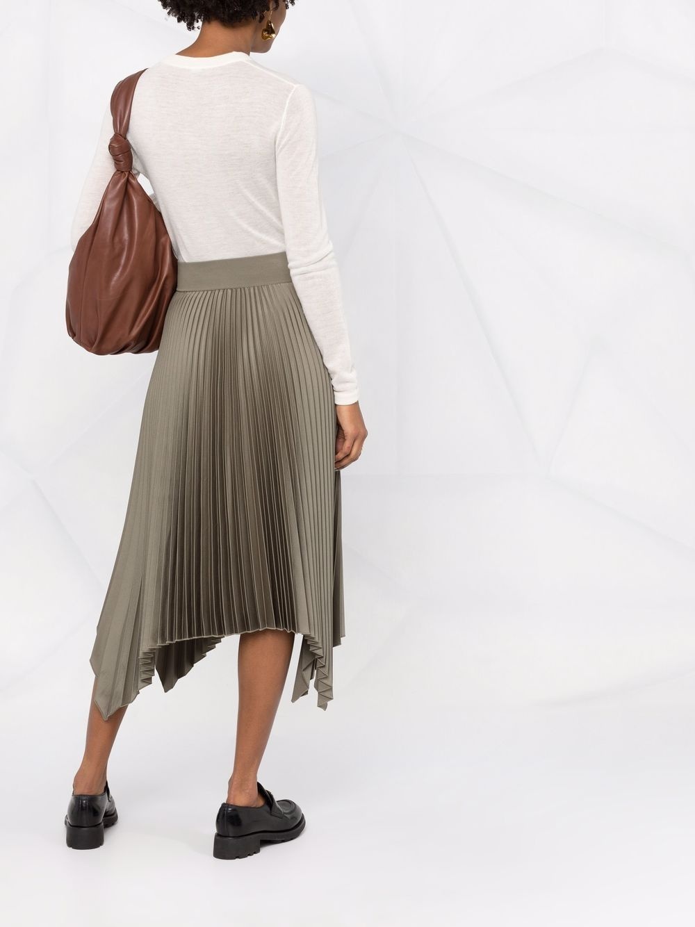 round-neck knitted top - 4