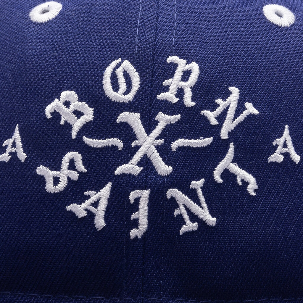 SAINT MICHAEL X BORN X RAISED X NEW ERA BORN SAINT CAP - BLUE - 2