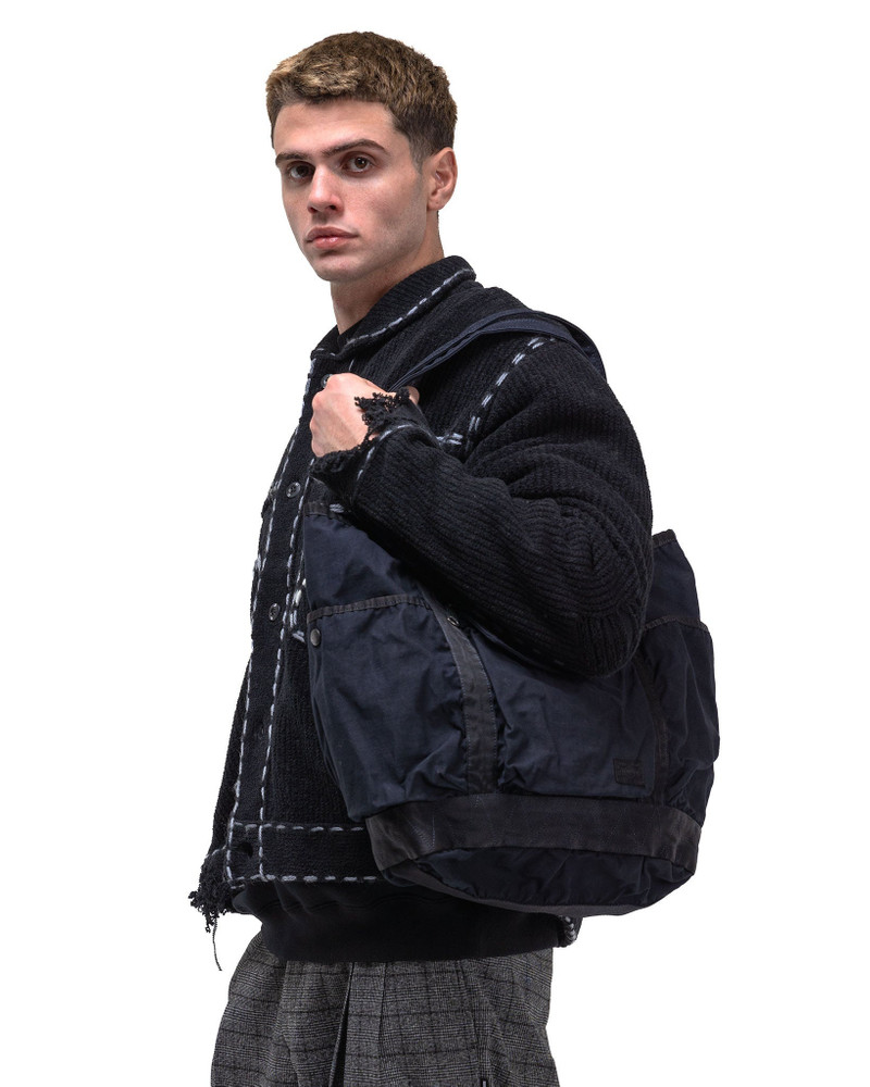 PORTER Crag Tote Bag Navy outlook